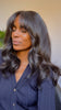 Middle Part Layered Wig - Made with Raw Cambodian Hair and HD Lace(Optional Light Bangs)