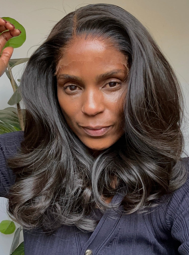 Raw Cambodian Hair Wig - 6x6 Middle Part HD Swiss Lace closure