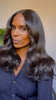 Middle Part Layered Wig - Made with Raw Cambodian Hair and HD Lace(Optional Light Bangs)