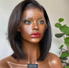 10” Cambodian Hair Handmade wig - With Swiss HD Lace Frontal