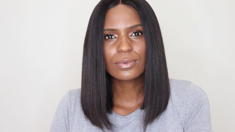 The “Long Bob” - Made with Raw Cambodian Hair and HD lace.